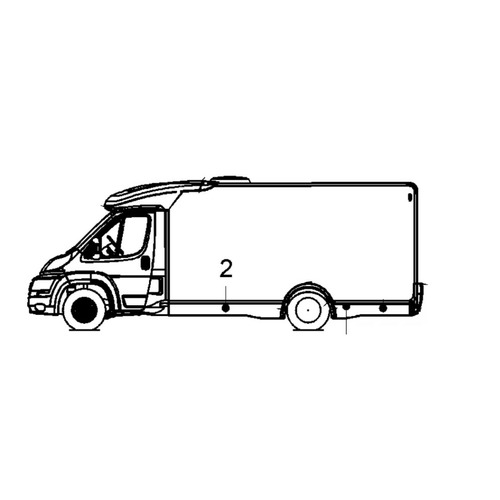 Bas de caisse avant gauche – Genesis 42 de 2010 | 