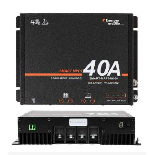Régulateurs solaires MPPT 12/24V - 40A - ENERGIE MOBILE