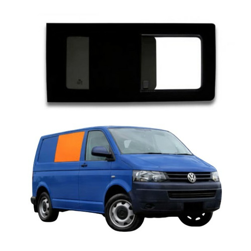 Baie coulissante AVANT DROITE  pour VW T5/T6 à partir de 2004 - 1135 mm x 585 mm