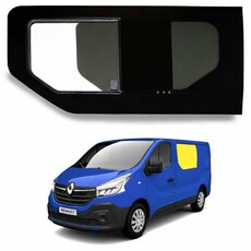 Miniature Baie coulissante 1116x598mm - AVANT GAUCHE - VERRE TEINTÉ - TRAFIC 3 / NV300 / PRIMASTAR (DEPUIS 2014) N° 0