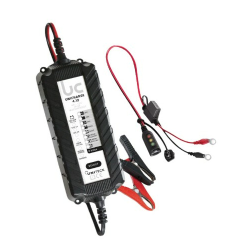 Chargeur de batterie intelligent 6/12V - 4A (UNICHARGE 4.12) - UNITECK