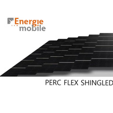 Miniature Panneau solaire SOUPLE PERC FLEX - 55W - TEDLAR NOIR -  ETFE POLYMERE - ENERGIE MOBILE N° 1