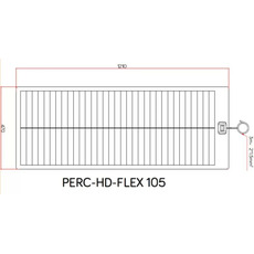 Miniature Panneau solaire SOUPLE PERC FLEX - 105W - TEDLAR NOIR -  ETFE POLYMERE - ENERGIE MOBILE N° 1