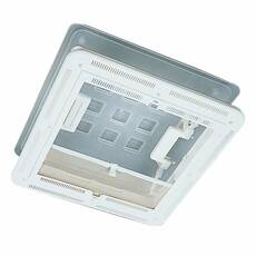 Miniature Lanterneau blanc 40x40 cm avec moustiquaire - CHANTAL N° 1