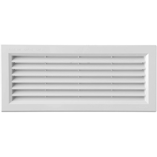 GRILLE D'AERATION PLASTIQUE 376 X 146 MM - passage d'air 220 CM2 - NICOLL