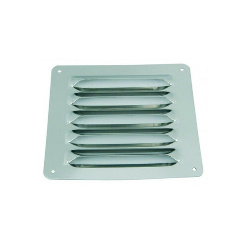 Grille aération inox 115x127 mm - SANS MOUSTIQUAIRE  - SEAWORLD