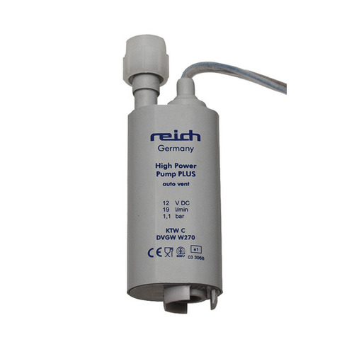 POMPE HIGHT POWER PUMP REICH + 1 SUPPORT TUYAU 12 Volts 18L/min - REICH