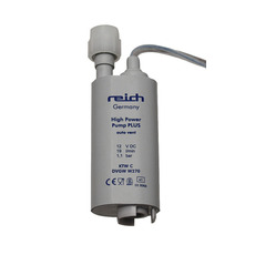 Miniature POMPE HIGHT POWER PUMP REICH + 1 SUPPORT TUYAU 12 Volts 18L/min - REICH N° 0