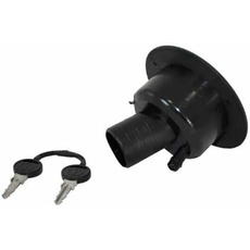 Miniature COUPELLE COURTE + BOUCHON A CLE NOIR Ø40mm - ZADI N° 2