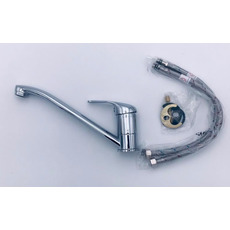 Miniature MITIGEUR EVIER ATHENIA CHROME 215 MM RACCORD LAITON 3/8 N° 2