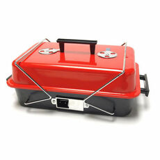 Miniature BARBECUE CHARBON DE BOIS A COUVERCLE VENTILÉ - CAMP4 N° 1