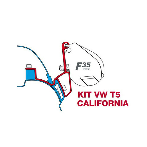 KIT ADAPTATEURS STORES F35/CARAVANSTORE POUR VW T5 CALIFORNIA - FIAMMA