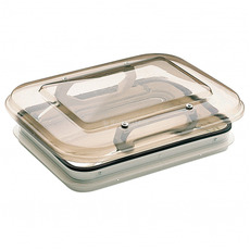 Miniature LANTERNEAU 500 X 350 TRANSLUCIDE TEINTE AVEC BARRES DE PROTECTION - HARTAL N° 0