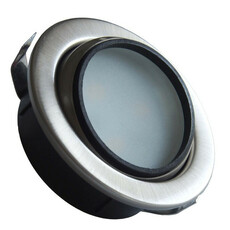 Miniature SPOT LED ENCASTRABLE ORIENTABLE - 12 V - GRIS N° 0