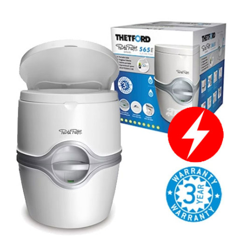 WC CHIMIQUE PORTA POTTI 565 ELECTRIC PUMP EXCELLENCE BLANC - THETFORD