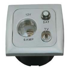 Miniature C-LINE PRISE 12V + ANT + SAT + ENTOURAGE + CABOCHON N° 3