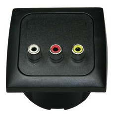 Miniature C-LINE PRISE AUDIO/VIDEO + ENTOURAGE + CABOCHON  N°2