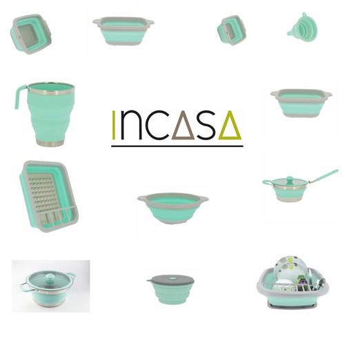 VAISsELLE INCASA EN SILICONE RETRACTABLE