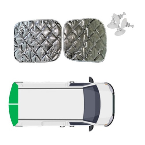 NRF Rideau isolant arrière double portes