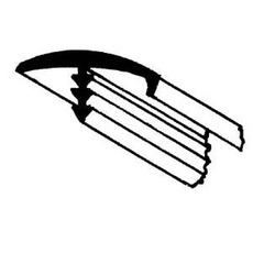 Miniature PROFIL T AVEC NEZ 15MM  X 5 M N° 4