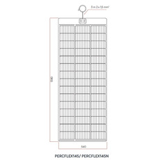 Miniature Panneau solaire souple PERC FLEX 12V - 115W / 145W / 210W /280W  TEDLAR BLANC OU NOIR - ENERGIE MOBILE N° 2