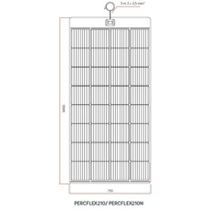 Miniature Panneau solaire souple PERC FLEX 12V - 115W / 145W / 210W /280W  TEDLAR BLANC OU NOIR - ENERGIE MOBILE N° 3